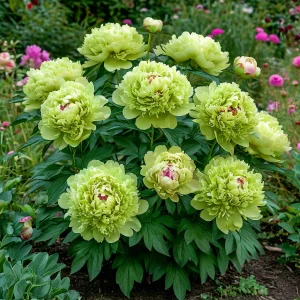 Пион Зеленые Бобы купить по цене от 610р. в интернет-магазине «Посадика» с доставкой почтой в в Урюпинске и по всей России – [изображение №1].