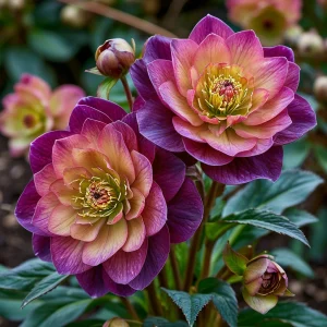 Морозник Претти Элен Рэд купить по цене от 509р. в интернет-магазине «Посадика» с доставкой почтой в в Урюпинске и по всей России – [изображение №1].